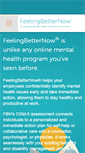 Mobile Screenshot of feelingbetternow.com